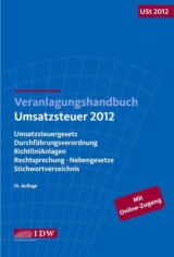 Veranlagungshandbuch Umsatzsteuer 2012: USt 2012 - 