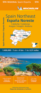 Aragon Cataluna - Michelin Regional Map 574 - Michelin