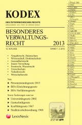 KODEX Besonderes Verwaltungsrecht 2013 - 