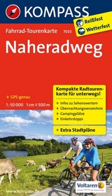 Fahrrad-Tourenkarte Naheradweg - 