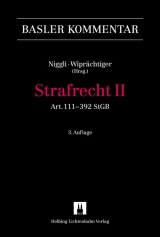 Strafrecht II - Niggli, Marcel Alexander; Wiprächtiger, Hans