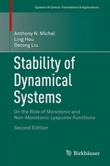 Stability of Dynamical Systems - Anthony N. Michel, Ling Hou, Derong Liu