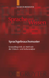 Sprachgebrauchsmuster - Noah Bubenhofer