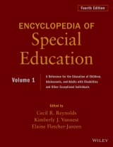 Encyclopedia of Special Education, Volume 1 - Reynolds, Cecil R.; Vannest, Kimberly J.; Fletcher-Janzen, Elaine