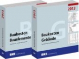 BKI Baukosten 2013 Kostenkennwerte (Teil 1 + 2) – Komplettpaket - 