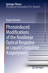 Photoinduced Modifications of the Nonlinear Optical Response in Liquid Crystalline Azopolymers - Raquel Alicante