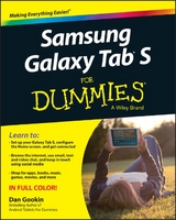 Samsung Galaxy Tab S For Dummies - Dan Gookin