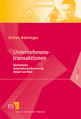 Unternehmenstransaktionen - Stefan Behringer