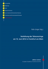 Verleihung der Toleranzringe am 12. Juni 2012 in Frankfurt am Main - 
