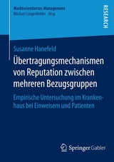 Übertragungsmechanismen von Reputation zwischen mehreren Bezugsgruppen - Susanne Hanefeld