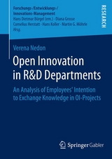 Open Innovation in R&D Departments - Verena Nedon