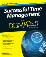 Successful Time Management For Dummies -  Dirk Zeller