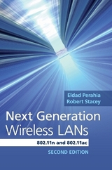 Next Generation Wireless LANs - Perahia, Eldad; Stacey, Robert