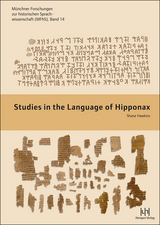 Studies in the Language of Hipponax - Shane Hawkins