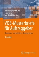 VOB-Musterbriefe für Auftraggeber - Wolfgang Heiermann, Liane Linke, Matthias Hilka