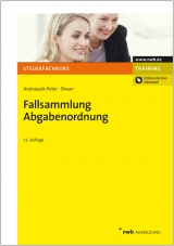 Fallsammlung Abgabenordnung - Ramona Andrascek-Peter, Wernher Braun