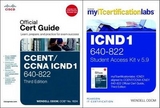 CCENT/CCNA ICND1 640-802 Official Cert Guide with MyITCertificationlab Bundle v5.9 - Odom, Wendell