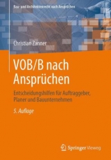 VOB/B nach Ansprüchen - Zanner, Christian