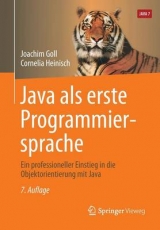 Java als erste Programmiersprache - Goll, Joachim; Heinisch, Cornelia