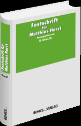 Festschrift für Matthias Horst - 