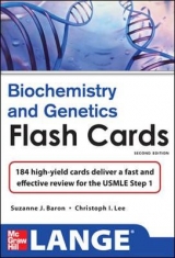 Lange Biochemistry and Genetics Flash Cards 2/E - Baron, Suzanne