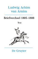 Briefwechsel III (1805-1806) - 