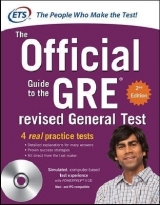 GRE The Official Guide to the Revised General Test with CD-ROM, Second Edition - Educational Testing Service