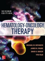 Hematology - Oncology Therapy - Boyiadzis, Michael; Frame, James; Kohler, David; Fojo, Tito