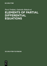 Elements of Partial Differential Equations - Pavel Drábek, Gabriela Holubová