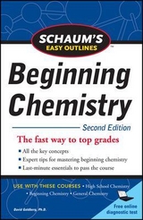 Schaum's Easy Outline of Beginning Chemistry, Second Edition - Goldberg, David