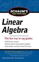 Schaums Easy Outline of Linear Algebra Revised - Lipschutz, Seymour; Lipson, Marc