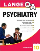 Lange Q&A Psychiatry, 10th Edition - Blitzstein, Sean M.