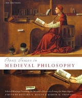 Basic Issues in Medieval Philosophy - Bosley, Richard N.; Tweedale, Martin M.