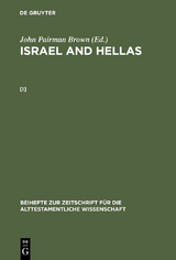 John Pairman Brown: Israel and Hellas. [I] - John Pairman Brown