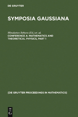 Mathematics and Theoretical Physics - 