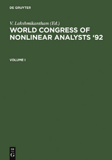 World Congress of Nonlinear Analysts '92 - 