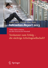 Fehlzeiten-Report 2013 - 