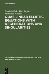Quasilinear Elliptic Equations with Degenerations and Singularities - Pavel Drábek, Alois Kufner, Francesco Nicolosi