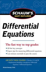 Schaum's Easy Outline of Differential Equations, Revised Edition - Bronson, Richard