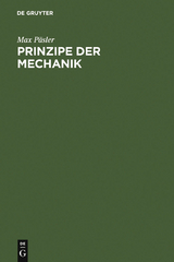 Prinzipe der Mechanik - Max Päsler