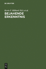 Bejahende Erkenntnis - 