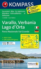 Varallo, Verbania, Lago d'Orta, Parco Nazionale Val Grande - KOMPASS-Karten GmbH