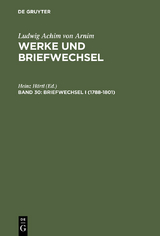 Briefwechsel I (1788-1801) - 