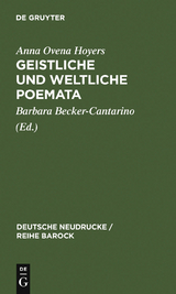 Geistliche und Weltliche Poemata - 