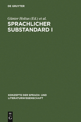 Sprachlicher Substandard I - 