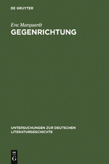 Gegenrichtung - Eva Marquardt