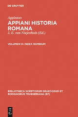 Index nominum -  Appianus