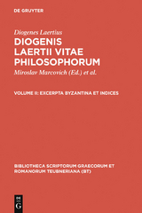 Excerpta Byzantina et Indices -  Diogenes Laertius