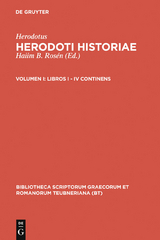 Libri I - IV -  Herodotus