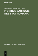 Moribus antiquis res stat Romana - 